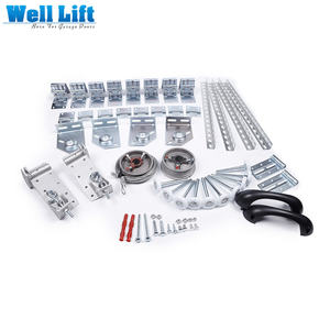 Chine Kit de raccords Herrajes Correderas personnalisés à bas prix Boîte de quincaillerie de pièces de <span class=keywords><strong>porte</strong></span> de <span class=keywords><strong>Garage</strong></span> à inclinaison roulante sectionnelle - Product Image 1