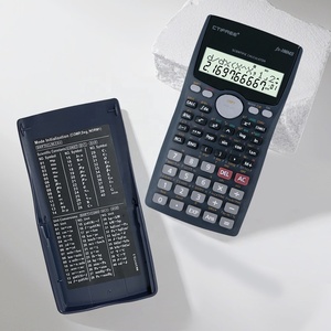 Calculatrice scientifique FX-100MS multifonctionnelle portative pour les étudiants Affichage à 2 lignes Plastique scolaire à piles - Product Image 1