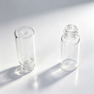 Atomizador de Perfume Recargable de Vidrio Transparente de 5 ml, Mini Botella de Viaje con Tapa Metálica Azul y Colorida - Product Image 4