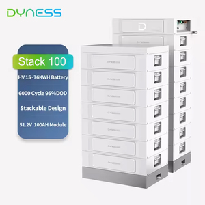 Batería de Litio-Hierro-Fosfato <span class=keywords><strong>Dyness</strong></span> STACK100 51.2V/100Ah 15.36-76.8kWh con 10 Años de Garantía para Almacenamiento de Energía Residencial y Comercial - Product Image 5