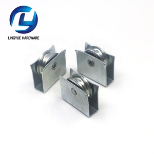 Rodillo de una sola rueda deslizante de aluminio para ventanas y uso de muebles de puertas - Product Image 1