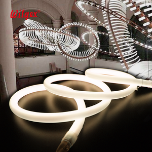 ไฟเส้น LED สำหรับในร่มกลางแจ้งโคมไฟนีออน50เมตรไฟสีขาวอบอุ่น RGB LED Strip ที่กำหนดเอง - Product Image 1