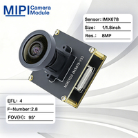 Módulo de Cámara IMX678 8MP 4K USB3.0 STARVIS 2 con HDR Mejorado para Condiciones de Poca Luz y NIR para Inspección Industrial y Robótica