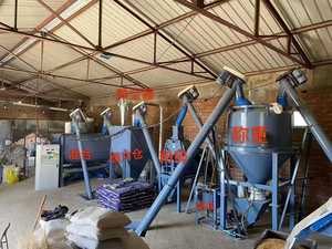 Soluzione Completa per Macchina <span class=keywords><strong>Pellettatrice</strong></span> di Mangimi per Bovini e Ovini, Linea di Produzione Personalizzata 1-2t/h, Progetto Chiavi in Mano - Product Image 5