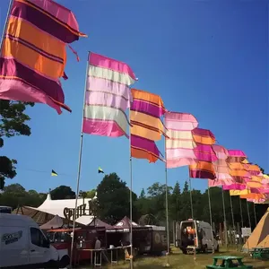 Bandera de Plumas Personalizada al por Mayor, Kit de Bandera para Festivales, Mástil de Aluminio para Publicidad Exterior, para Promoción Empresarial - Product Image 5