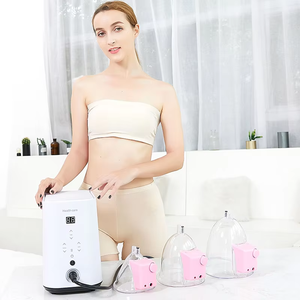 Masseur de sein électrique professionnel Vibration vide mamelon façonnage corps levage raffermissant Machine poitrine fesse ventouses dispositif - Product Image 2
