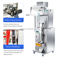 Machine d'emballage de petits sachets de 5 à 500 g, sur mesure, à trois soudures latérales, pour poudre, pop-corn, chips, avec imprimante de date