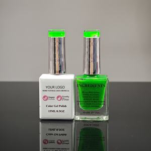 Set cat kuku Gel cepat kering, perlengkapan Salon musim panas 2 dalam 1 profesi OEM cat kuku cepat kering 30ml pigmen tinggi cat kuku Gel pernis - Product Image 1
