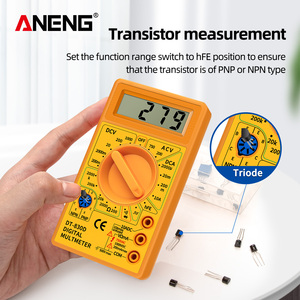 Aneng DT830D <span class=keywords><strong>Mini</strong></span> kỹ thuật số vạn năng vôn kế & Tester cho DC AC Ampe kế Power <span class=keywords><strong>Meter</strong></span> với thử nghiệm thăm dò buzzer & Ohm các tính năng - Product Image 4