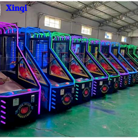 Vente d'usine centre commercial Sports d'intérieur Machine de tir Lcd Console de jeu d'arcade à pièces Basketball Machine à coup unique