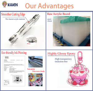 Llavero de Acrílico Transparente, Llavero de Plástico Acrílico Personalizado, Llavero Acrílico Impreso Transparente de Anime y Dibujos Animados, Crea Tu Propio Llavero Acrílico - Product Image 6