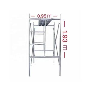 Échafaudage en H galvanisé et peint Q345 avec passerelle pour la construction - Product Image 6