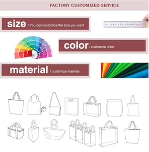 Sac fourre-tout personnalisé Pack World pour femme, en toile de coton polyester épaisse et résistante, avec bandoulière 30-50 cm - Product Image 5