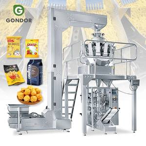 เครื่องบรรจุภัณฑ์แบบแนวตั้งสำหรับบรรจุภัณฑ์ซองแบบมีก้นพับพร้อมระบบผสมสำหรับขนมอมยิ้มมันสำปะหลัง รุ่น ATM 350 - Product Image 1