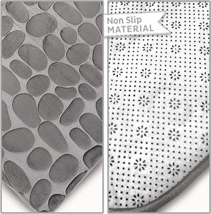 <span class=keywords><strong>Tappetini</strong></span> da <span class=keywords><strong>bagno</strong></span> in Memory Foam <span class=keywords><strong>3</strong></span> <span class=keywords><strong>pezzi</strong></span> Set perfetta combinazione di tappetino di contorno e coperchio per il <span class=keywords><strong>bagno</strong></span> - Product Image 4