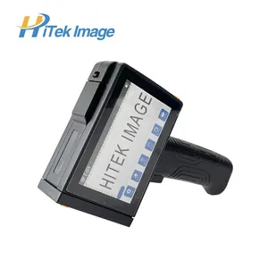 Hitek Tij 12.7Mm IP100 Handheld Inkjet Printer Batch Code Printing Machine Voor Voedsel Plastic Ijzer Zak Fles Kan Doos