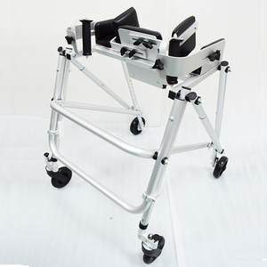 CT8333L-XS調節可能前方サポートウォーカー & ロレーターロックキャスター付き折りたたみアシストフレーム - Product Image 6