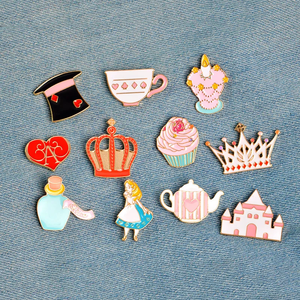 Custom Cartoon Enamel <b>Pins</b> Gold-Plated UV Printed Traditional Design for Clothing Accessories Parties Advertising Gifts - Product Image 3