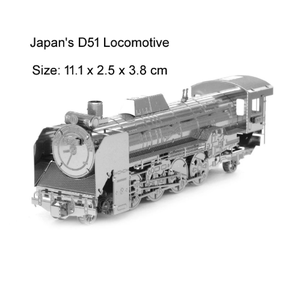 Puzzle de modèle d'assemblage 3D stéréoscopique sans colle en acier inoxydable entièrement en métal - Product Image 1
