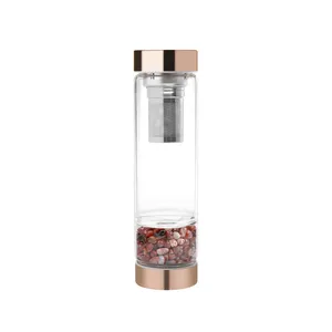 Luxe Healing Edelsteen Elixir Chakra Edelsteen Doordrenkt Kristal Energie Water Fles Glas