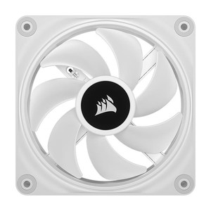 Ventilateur de boîtier Icue <span class=keywords><strong>Link</strong></span> Qx120 Rgb 12cm, quatre anneaux lumineux Rgb, connexion intelligente avec contrôleur, blanc, lot de 3 - Product Image 4