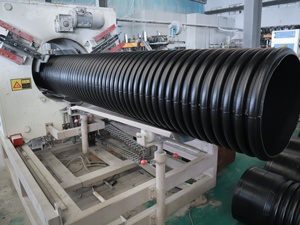 HDPE đôi tường sóng Ống SN 200mm đến 1200mm cho hệ thống thoát nước cống 100 tôn ống nhựa HDPE - Product Image 2