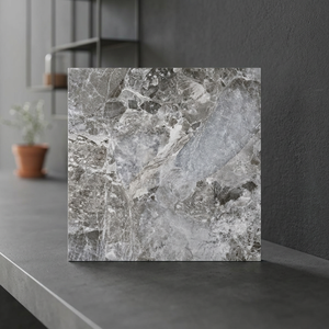 Carreaux de porcelaine brillants effet marbre Vistaar Brand Emperador Crystal 600x600mm pour murs et sols, destinés aux Émirats arabes unis - Product Image 5