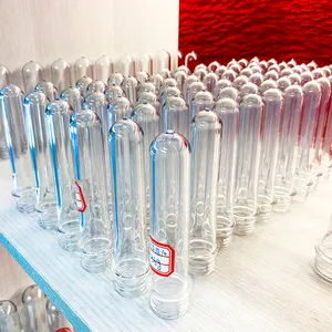 PCO 1881 1810 Pet Preform Diameter 38 28mm 30/25 29/25 Neck Plastic Preformas Pet Water Bottle Preforms