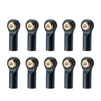 Rotules de liaison en plastique pour voitures RC Crawler, pièces de rechange améliorées, adaptées aux modèles 1/24, lot de 10 accessoires