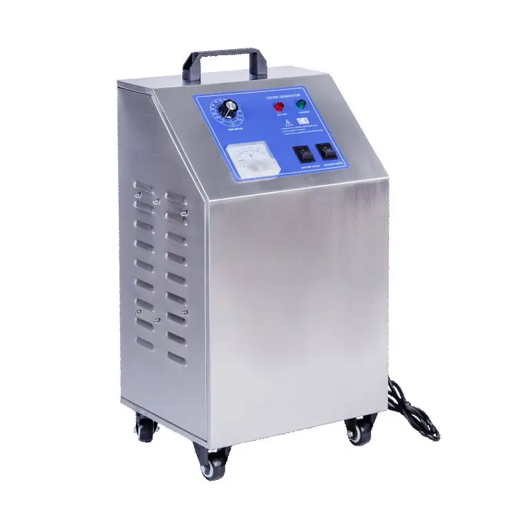 Portable Factory Ozonator 10g 20g 30g Waste Water Purifier Oxygen Source Ozone Generator For Industry Water Treatment