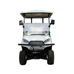 Voiturette de golf électrique 4 places, batterie lithium 72V, modèle surélevé pour hôtel-resort - Product Image 2