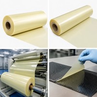 SENTRUI Película de Desprendimiento Plana de PE de 50μm para Preimpregnados, Revestimiento de Desprendimiento de Espesor Estándar