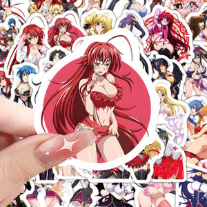 <span class=keywords><strong>DXD</strong></span> สติ๊กเกอร์ลายอะนิเมะเด็กผู้หญิงสุดเซ็กซี่60ชิ้นสำหรับตกแต่งแล็ปท็อปสติกเกอร์เด็กผู้หญิงญี่ปุ่น - Product Image 4