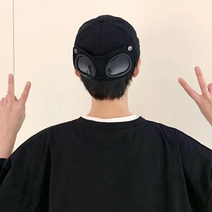 2022 New Fashion Street Style Dad Hat Unisex <strong>Army</strong> Green Sports <strong>Cap</strong> High Quality Pilot Glasses Baseball <strong>Cap</strong> - Product Image 5