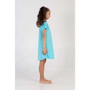 Vestido Túnica Ovalado para Niñas, Manga Corta con Cuello, Tallas 3-4/9-10 - Product Image 2