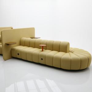 Divano Modulare Curvo in Tessuto di Alta Qualità JINYU per Ufficio, Area d'Attesa, Sala Riunioni, Reception e Ospiti in Hotel - Product Image 5