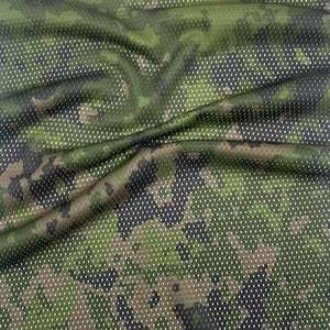 Tela de <span class=keywords><strong>malla</strong></span> de camuflaje con estampado de poliéster <span class=keywords><strong>100</strong></span>%, protección táctica transpirable para exteriores para caza, red para cubrir cara y cuello - Product Image 4