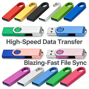 Memoria USB Personalizada con Logotipo, Nueva Unidad Flash USB Tipo C OTG Metálica Giratoria, Compatible con <span class=keywords><strong>2.0</strong></span>, 32 GB, 1 Año de Garantía - Product Image 4