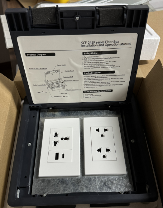 SCF-245C-120 244*244MM BOX