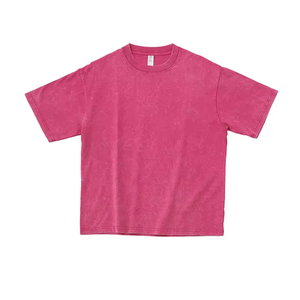 T-shirt vintage délavé à l'acide de haute qualité, OEM, personnalisé, 100% coton, ample, oversize, t-shirt vintage - Product Image 5