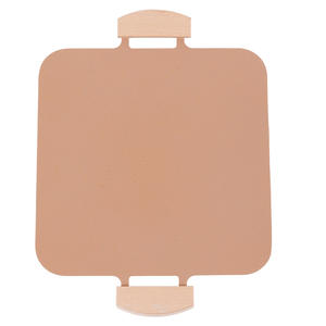 Plaque de barbecue coréenne, camping en plein air, pierre à riz médicale, poêle à griller carrée en aluminium antiadhésive, multifonctionnelle, sans fumée, pour la maison - Product Image 1