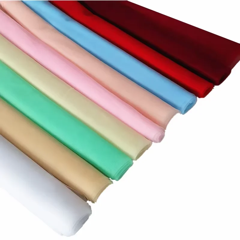 stiff tulle fabric hard mesh net fabric for tutus