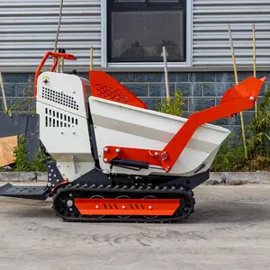 Ventes directes d'usine 850KG/1.2T/1.5T 2T/ 3T Mini dumper sur chenilles Camion à chenilles dumper tout terrain