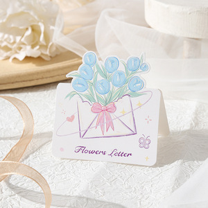 Venta caliente <span class=keywords><strong>Feliz</strong></span> Día de San Valentín Día DE LA MADRE Flor Regalo de felicitación Tarjeta de mensaje - Product Image 6