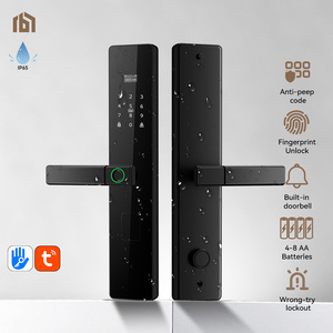 Serratura Intelligente BONIKAI per Porte in Legno, Alluminio e Acciaio, per Hotel e Uffici, Impermeabile IP65, App Tuya, Design Durevole, Grado C, Cloud - Product Image 1