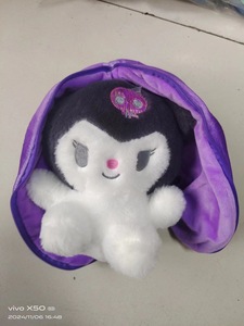 Pegatina niña muñeca de peluche Baichulu Lu con pelo de cerdo tela juguete <span class=keywords><strong>Garfield</strong></span> peluche muñeca máquina - Product Image 3