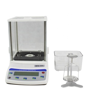 ASTM D792 297 ISO 2781 1183 เครื่องวัดความหนาแน่นของของแข็งความแม่นยำสูง 0.0001 กเครื่องทดสอบความหนาแน่นของของแข็ง ยาง ผลิตภัณฑ์พลาสติก เครื่องวัดความหนาแน่น - Product Image 1