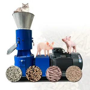 small pig feed mixer making machine feed pellet machine pig feeding system