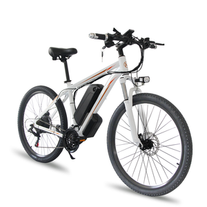 Bicicletta Elettrica da Montagna per Adulti <span class=keywords><strong>E</strong></span>-MTB con Pneumatici da 26 Pollici, Batteria da 10 AH, Autonomia di Ricarica 31-60 km, Telaio in Lega di Alluminio Resistente - Product Image 3