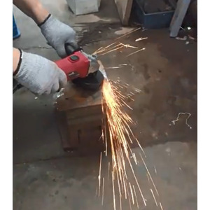 Disque abrasif de polissage Gx Ag046, grain grossier, pour meuleuse d'angle avec poignée et clé - Product Image 2